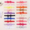 10Pcs/Set Baby Bows Head Band Elastic Ribbon Hair Band Infant Headwear Solid Color Headband Hair Accessories Gifts