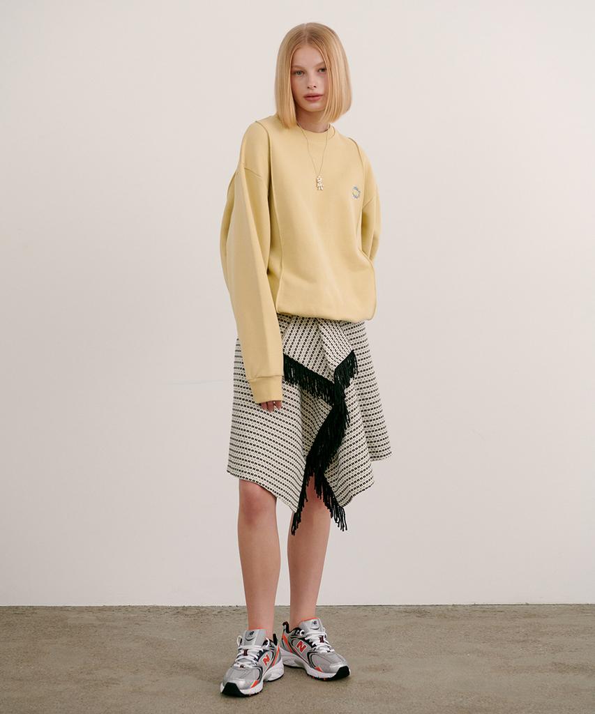 Sinun Fringe Wrap Skirt