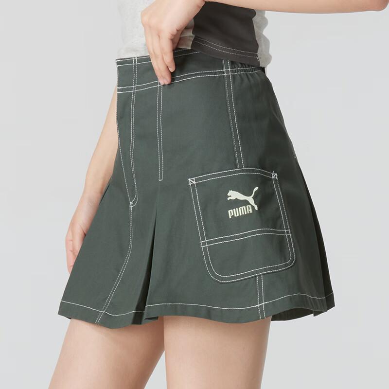 PUMA SS24 Casual Short Skirts Women's Green 626864-80