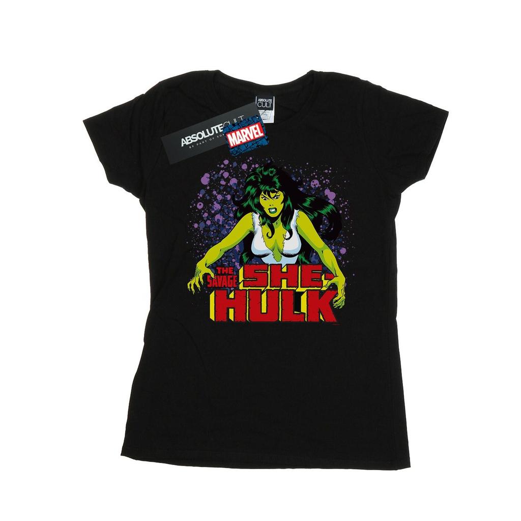 Marvel Womens/Ladies The Savage She-Hulk Cotton T-Shirt