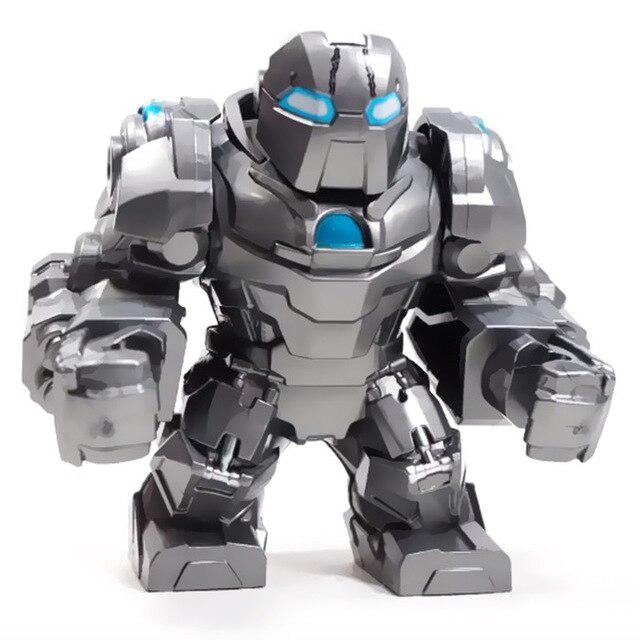 Супергерой Железный человек Военная машина Железный человек Толстый Тор Стэн Ли Мстители 4 Строительные блоки Игрушки