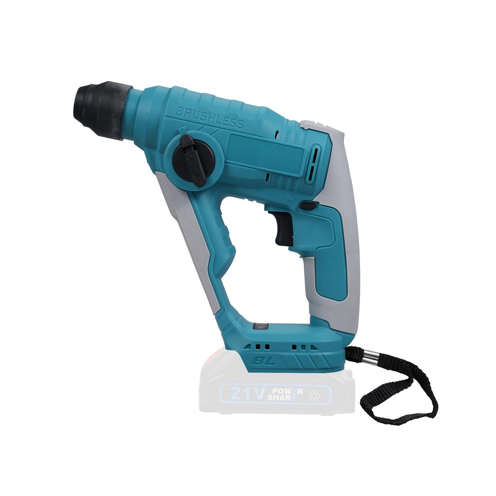 Электрический молоток 700 Вт 4000 дюймов в минуту 2,0 Дж Бесщеточный аккумуляторный молоток с переключением прямого и обратного вращения