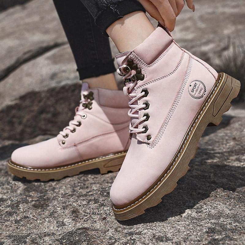 Модные уличные кожаные мужские ботинки без застежек на платформе, роскошные брендовые мужские зимние плюшевые ботинки для снега, модные универсальные мужские ботинки для мотокросса