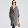 Women's Mid-Length Wool Blend Winter Coat