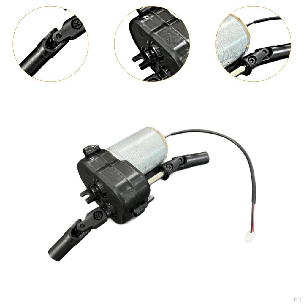 RC Car Motor Gearbox Wave Box Assembly запасные части Модель транспортного средства для MN82 MN78 1/12
