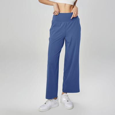 Широкие штаны для йоги, спортивные колготки для женщин, леггинсы для фитнеса, высокая талия, дышащая повседневная одежда для тренировок, спортивная одежда для спортзала