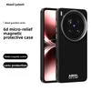 Чехол для телефона Vivo X300 PRO X200 Ultra X200S Pro Mini с аппаратной линзой, микрорельефом, задней крышкой из углеродного волокна и невидимым магнитом