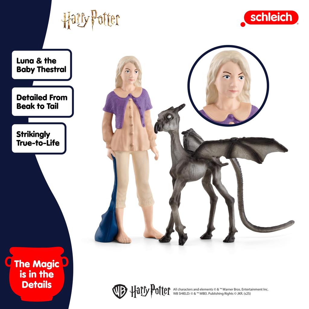 Schleich Серия Гарри Поттер Луна и фестралы 42636