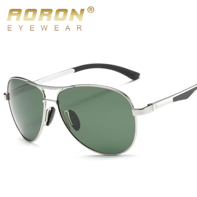 Metal Frame Men Fashion Polarized Sunglasses Classic Design Outdoor Vintage Anti Glare Driving Glasses Eyewear