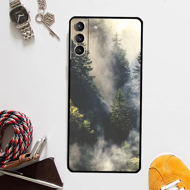 Красивая природа Лес Дерево Чехол для Samsung Galaxy S23 Ultra S8 S9 S10 S22 Plus S20 S21 FE Note 10 20 S24 Ultra Чехол