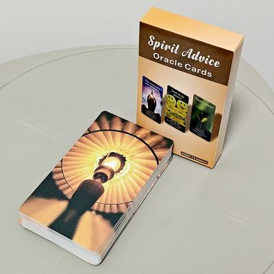 Колода оракула Spirit Advice 10,3*6 см 47 шт. Карт оракула с ключевыми словами на картах