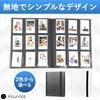 Ailunate Instax Instax Альбом большой вместимости Instax Polaroid Intax 360 листов, Книга, Файл, Держатель, Чехол, Хранение, Мини, (белый)
