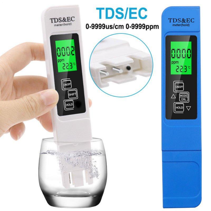 In1 TDS EC Meter Temperature Tester Pen Multifunctional Digital Water Quality Tester For Water Purity TEMP PPM Tester