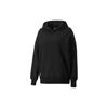 Sports Lifestyle Series Solid Color Casual Logo Hoodie Long Sleeve Sweatshirt Women Sweatshirt Black 537646-01