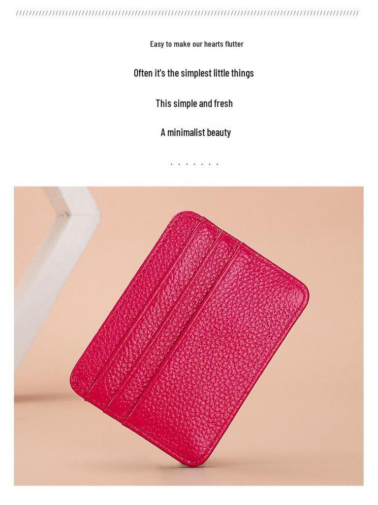 Тонкий держатель для карт из натуральной кожи: Множество слотов для карт, компактный кошелек для монет, кожаный кардхолдер и держатель для водительского удостоверения.