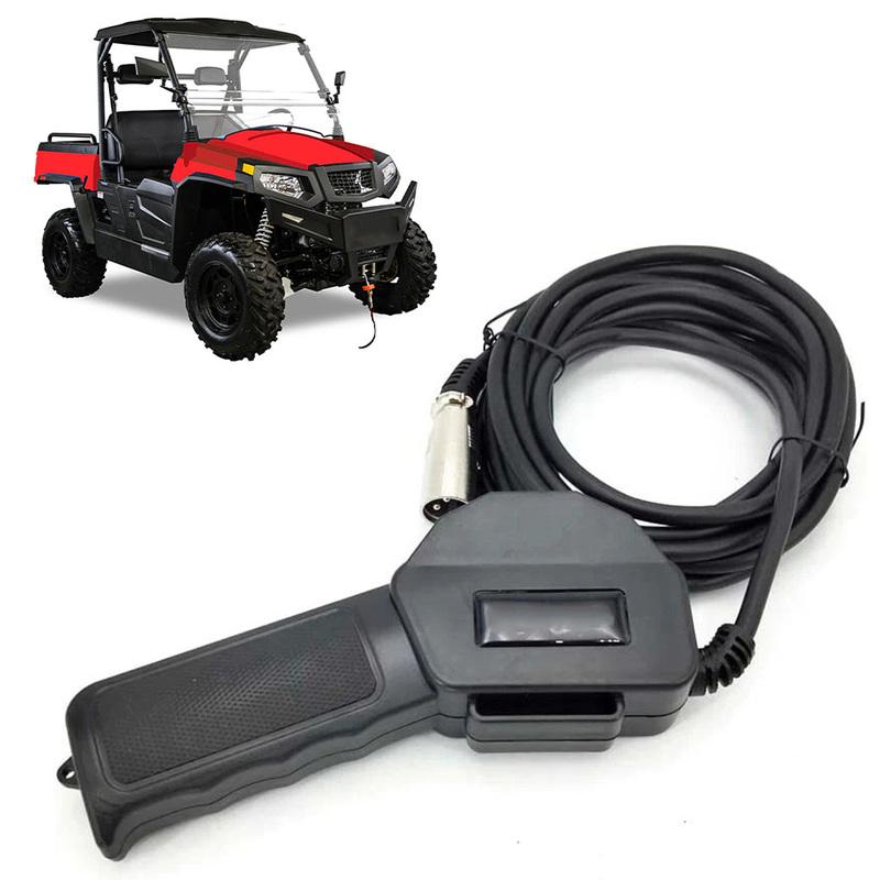 Ручной выключатель для лебедки, 3-контактный, для Hisun UTV 400 500 700 800, совместим с Massimo Bennche Supermach Yardsport