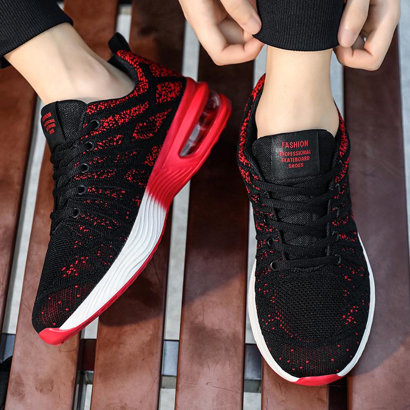 Мужские спортивные кроссовки для бега на воздушной подушке, мужские, весна и осень, новые модные, дышащие, с мягкой подошвой, мужские, повседневные, для ходьбы