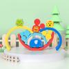 New Baby Wooden Building Block Rainbow Balance Puzzle Blocks Cute Animal Early Educational Montessori Toys Baby Teether Gifts