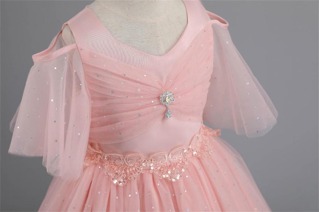 Dulraxin Ribbon Princess Tulle Skirt for Perfect for and Fluffy Kids Dress Skirt for Stage and Size Size Girls, Dance, Recitals, Parties, School,