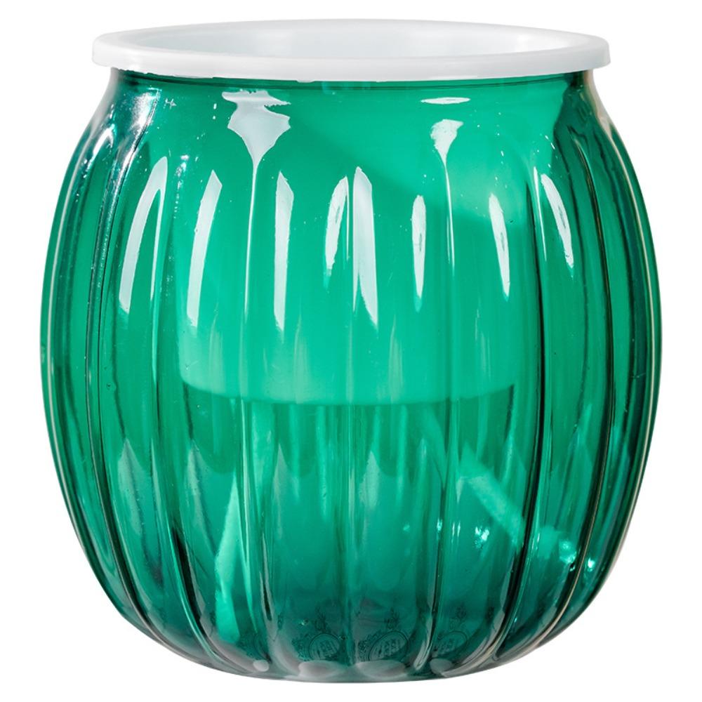 Пластиковый влагопоглощающий цветочный горшок, прозрачный, автоматический полив, садовый декор