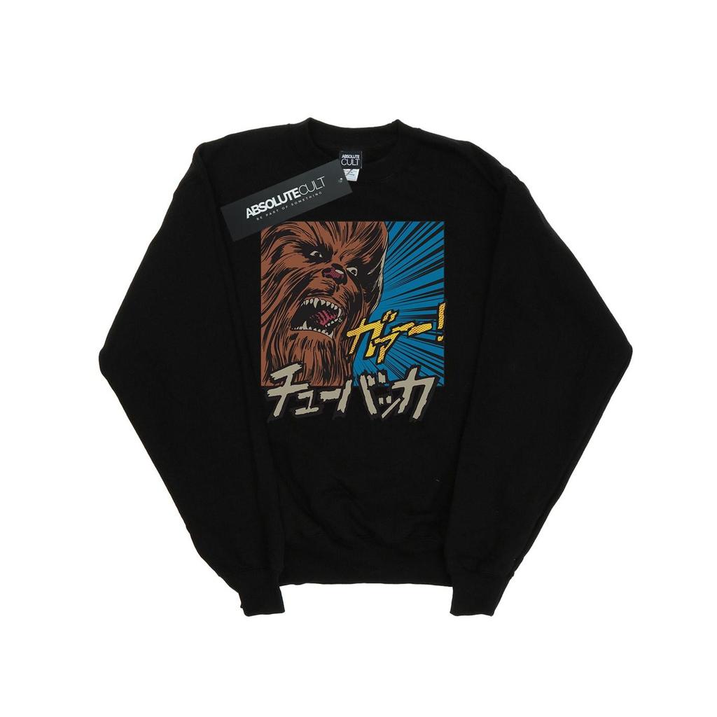 Star Wars Mens Chewbacca Roar Pop Art Sweatshirt