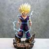 28cm Ssj2 Gohan Mount Paozu Anime Figure Double Headed Statue Trendy Toy Model Ornament Desktop Collection Action Figures Gift