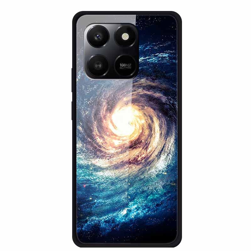 Стеклянная задняя крышка 6,77" для Honor 400 Smart X7d 2025 Чехол Закаленное стекло Чехол для Honor Play 10T 5G Чехол Защитные Fundas Чехлы