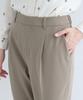 Брюки эластичные зауженные брюки 12761025 Серо-бежевый 15 [Indivi] (один предмет) [Стандартный костюм/можно стирать/защита от УФ-лучей] Женский (050) (3L)