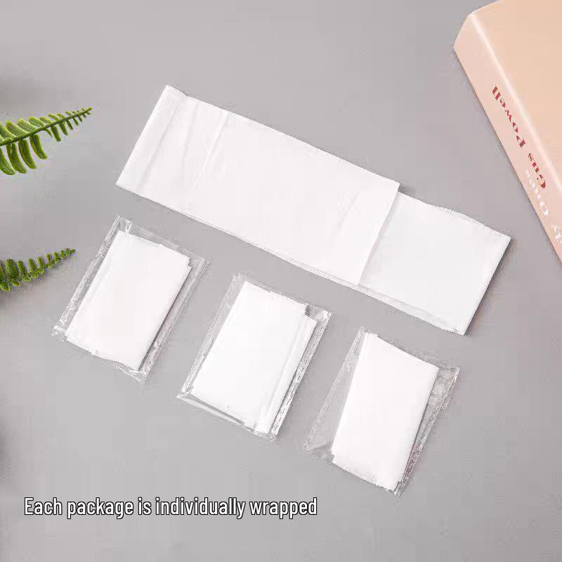 Одноразовая эластичная повязка на голову для спа на липучке, черная и белая