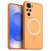 Матовый полупрозрачный магнитный чехол для телефона для Xiaomi Redmi Note 10S 4G, 10 4G, POCO M5s Мягкий чехол из ТПУ