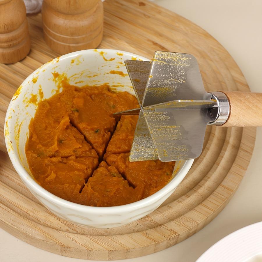 1 шт. Ручной измельчитель для мясного, картофельного салата, помидоров, миксер для мяса бибимбап, мясорубка/мялка из нержавеющей стали 304, пищевой миксер-мялка для домашней кухни