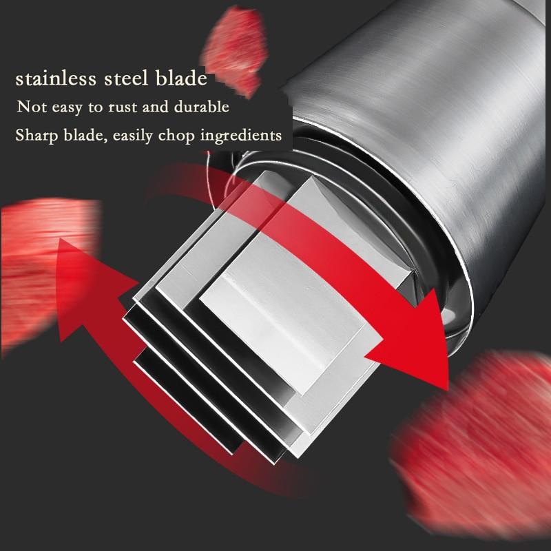 304 Stainless Steel Garlic Press Crusher Kitchen Gadget Cooking Vegetables Ginger Squeezer Masher Handheld Ginger Mincer Tools