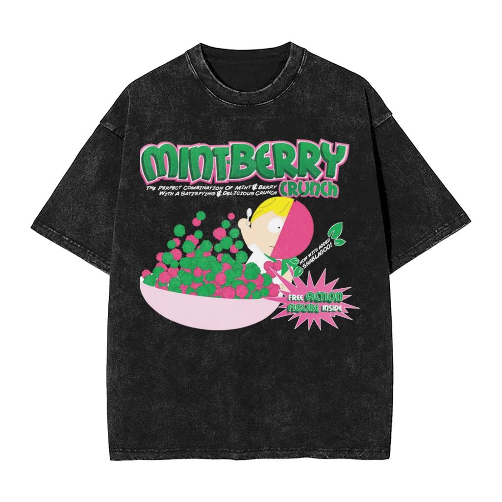 Souths parked Oh My God They Killed Kenny Washed T Shirts Streetwear Hip Hop Fashion TShirt Unisex Women Short Sleeve Oversize