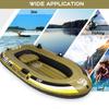 220В 2/3-местные ПВХ надувные лодки для воды, рыбалки, речной гребли, каноэ, воздушный насос, гребные лодки, летние водные виды спорта в бассейне