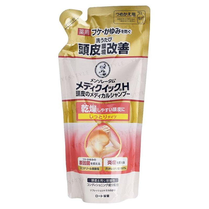 Rohto Mentholatum - Медик Квик H Медицинский шампунь для кожи головы Увлажняющий
