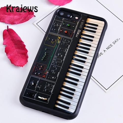 Krajews Винтажный Синтезатор Moog Чехол для Телефона Для iPhone 17 Air 16 15 14 Plus 11 12 13 Pro Max чехол