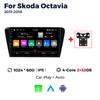 Navifly 2Din Android Car Radio For Skoda Octavia 3 A7 2013-2018 Multimedia Video Player BT Carplay Auto Navigation GPS Head Unit