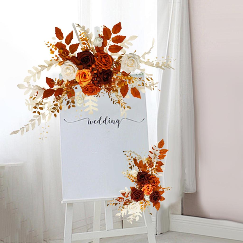 2 шт. искусственный цветочный фон для гирлянды декоративная свадебная арка цветы для дома свадьба машина помолвка церемония прием