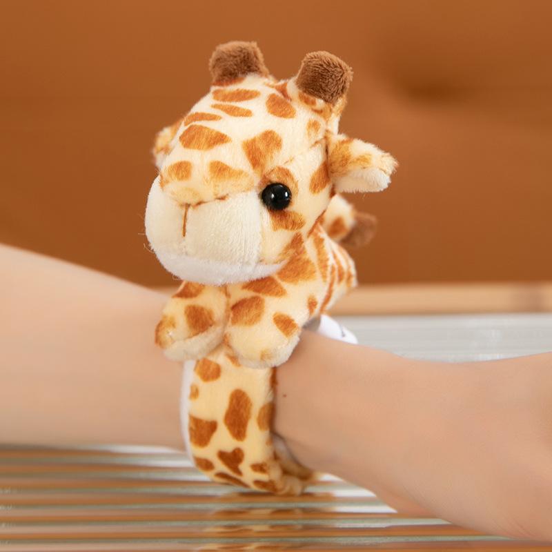 Имитация животного стоящая на плече магнитная плюшевая кукла тигр панда весло круг вода кольцо зоопарк сувенир подарок женский