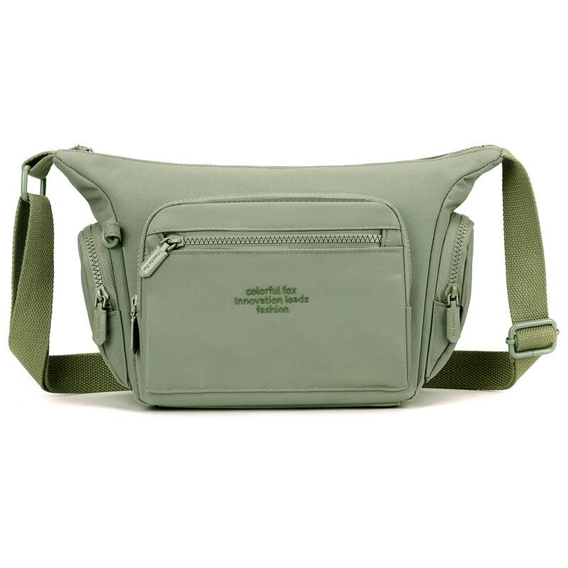 Новая женская модная трендовая сумка через плечо, повседневная многослойная сумка-мессенджер с защитой от брызг