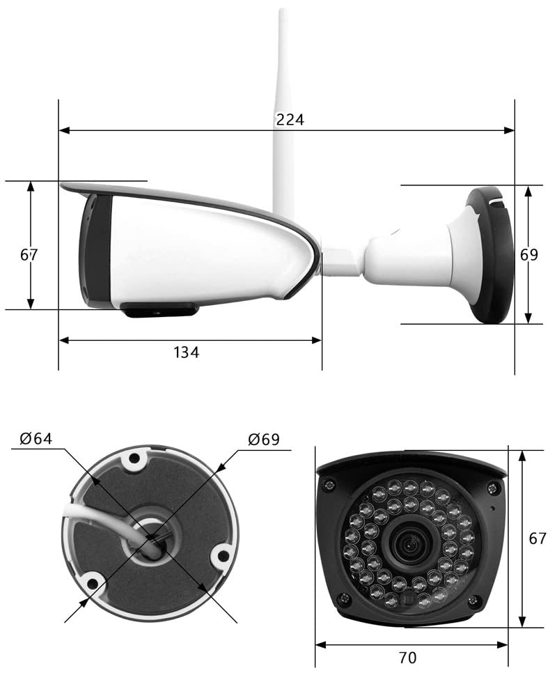 Беспроводная уличная камера видеонаблюдения с SD-картой 5 МП Sony для дома, с датчиком движения, удаленным доступом, без проводов, без установки, инфракрасная ночная камера, набор для записи, разрешение,