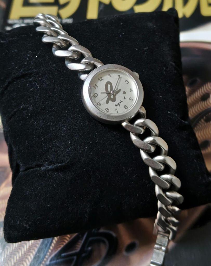 [Б/У] agnes b. Женские часы Seiko с коробкой, рабочие