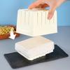1 комплект пресс-формы для тофу, легко мыть, DIY пластик, прочный соевый творог, инструмент для изготовления кухонных принадлежностей