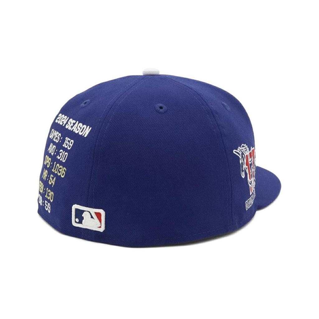 New Era 59FIFTY Los Angeles Dodgers Shohei Ohtani LA Темно-синий 7 5950 LOSDOD OHTANI 24 STATS DROY 1/2
