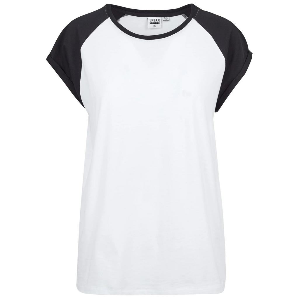 Urban Classics Womens/Ladies Contrast Raglan T-Shirt