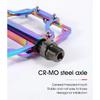 WEST BIKING Bicycle Pedals 3 Bearings CNC Ultralight MTB Road Bike Part Colorful Anti-slip Flat BMX Pedals Cycling Accessories