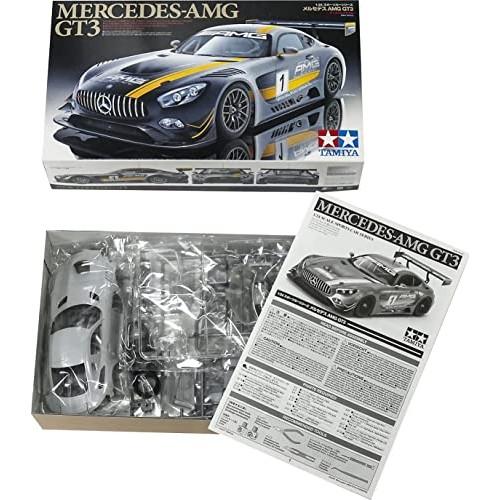 Tamiya 1/24 Спортивный автомобиль Серия No.345 Mercedes AMG GT3 Пластиковая модель 24345