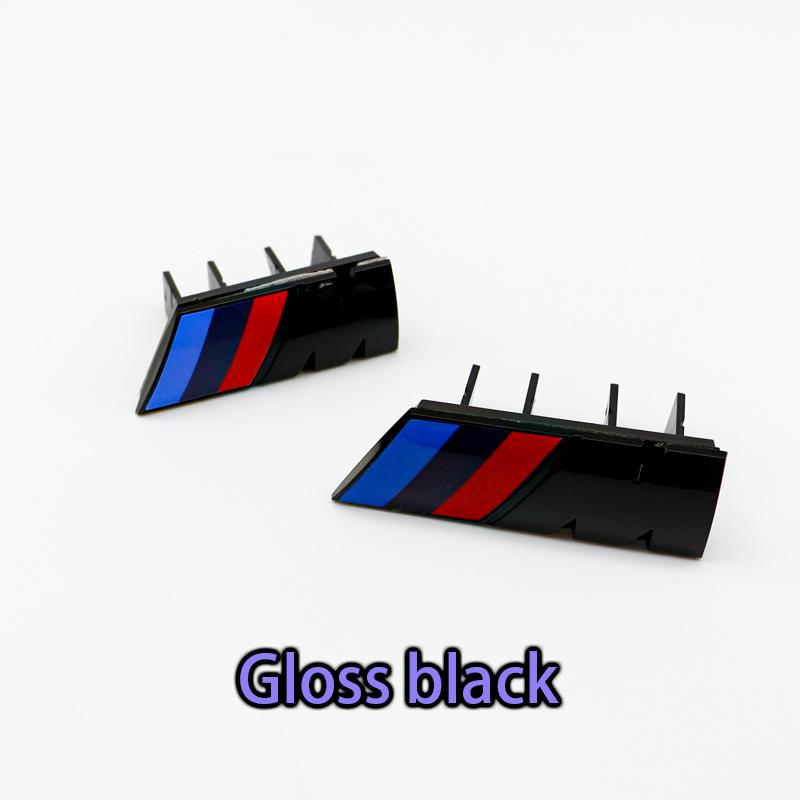 EDIS9 Car Exterior Styling 3D ABS Front Grille Badge For BMW X1 X2 X3 M Logo X4 X5 X6 G01 Emblem E84 E46 E83 F39 F30 F48 Accessories