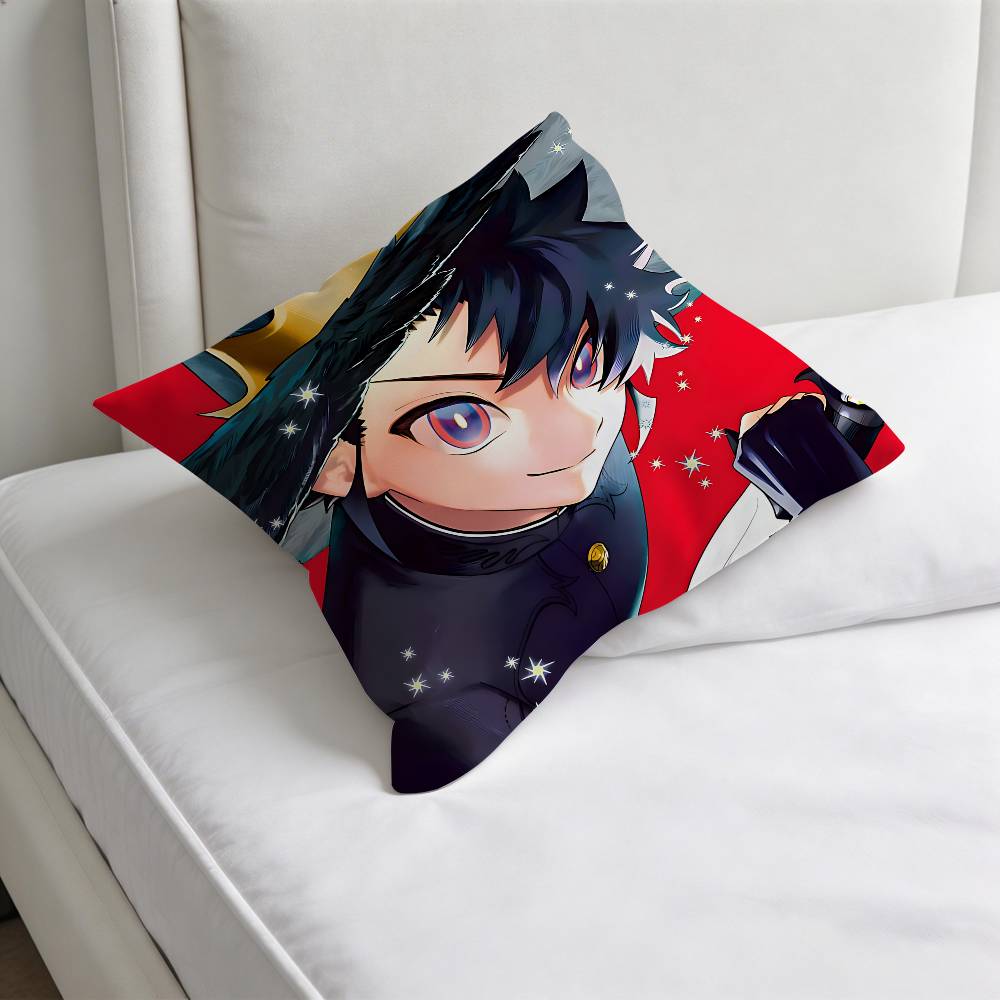 Comics IIchi the Witch Decorative Square Pillow Cover Modern Cushion Case for Living Room Bedroom