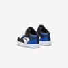 Anta Kids Synthetic Leather Fashion Versatile Warm Waterproof High-Top Walking Shoes Baby Shoes Black Blue A12440081-4